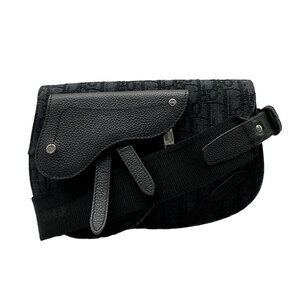 Dior Oblique Canvas Body Bag Black